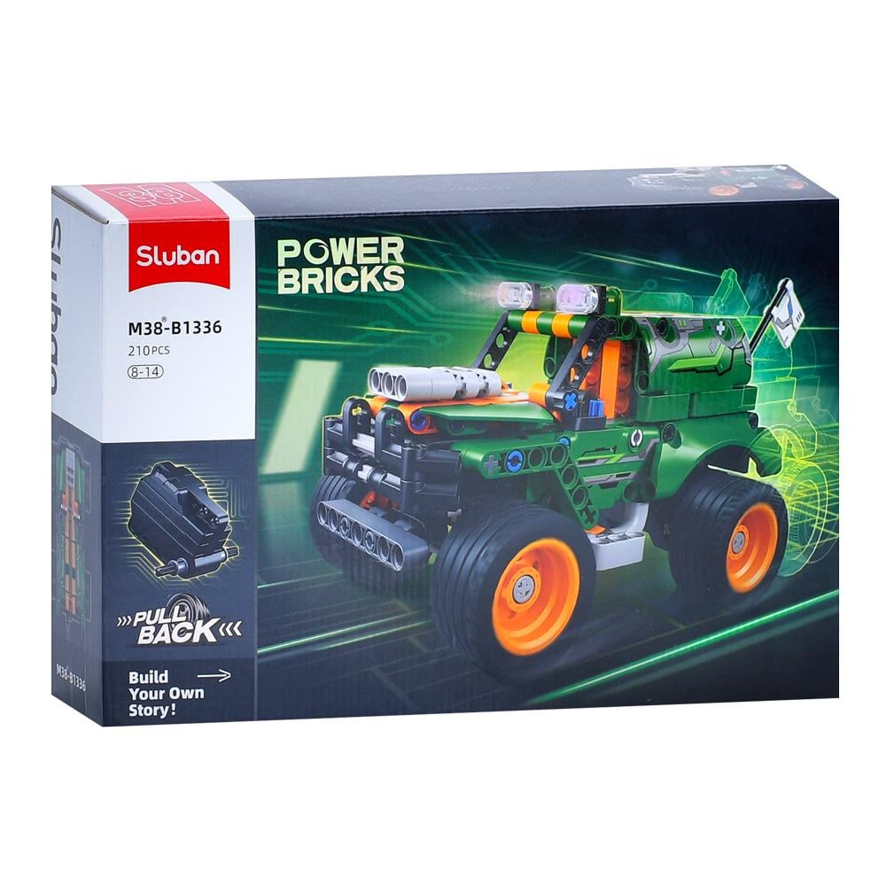 Конструктор Sluban Машина 195 см 210 дет. (M38-B1336) Конструктор Sluban Машина 195 см 210 дет. (M38-B1336)