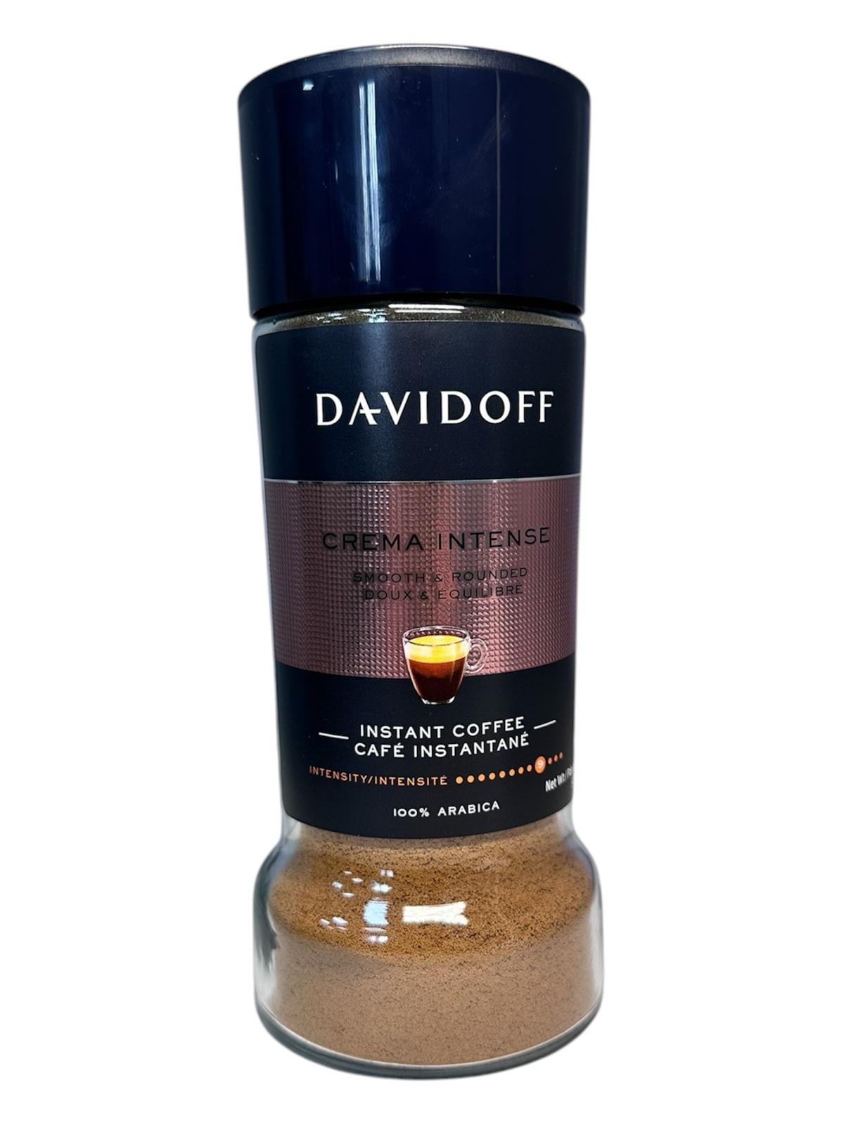 Кава Davidoff Crema Intense Smooth&Rounded розчинна 90 г в скляній банці (55397)
