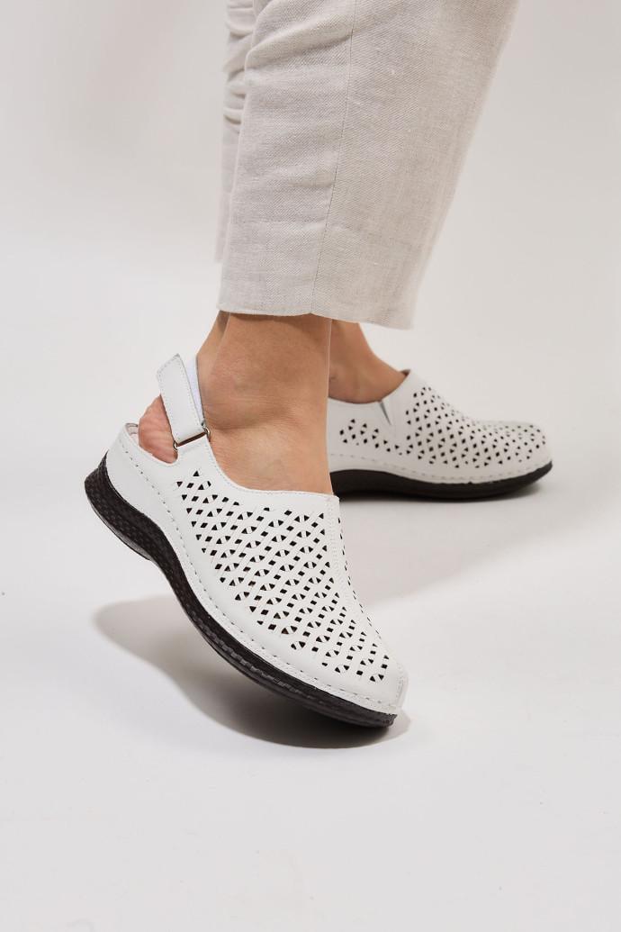 Сандалии женские ALLSY на платформе р. 39 Белый (195153) - фото 3 Сандалии женские ALLSY на платформе р. 39 Белый (195153) - фото 3