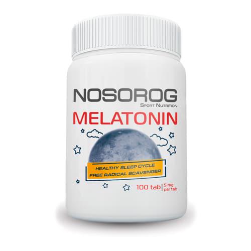 Натуральна добавка Nosorog Melatonin 100 таб. (9280)