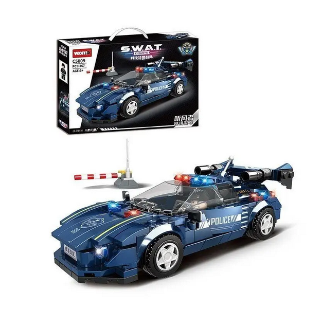 Конструктор C 5009 Полицейский автомобиль 367 дет. (5009)