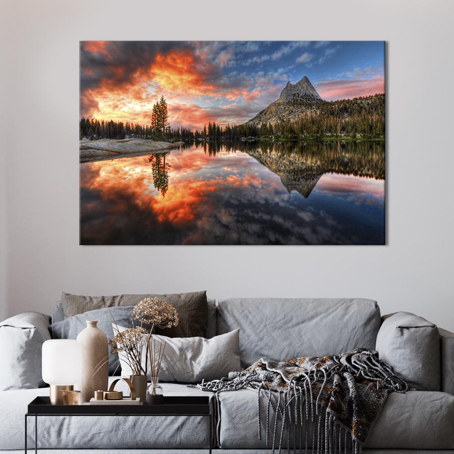 Картина на холсте Йосемитский национальный парк 51x34 см (563-1)