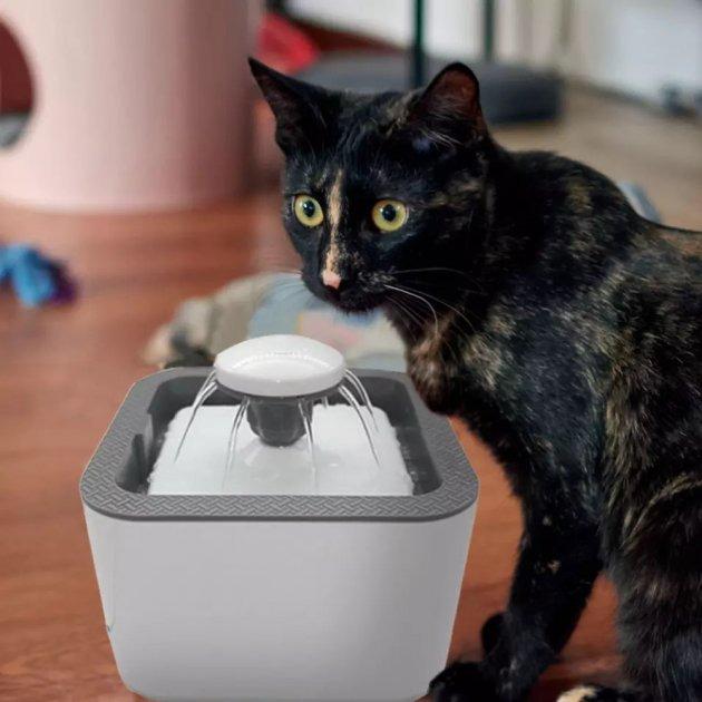 Автоматическая поилка для животных Pet Water Dispenser со встроенным фильтром 2,5 л (1e6f1ce2) - фото 3