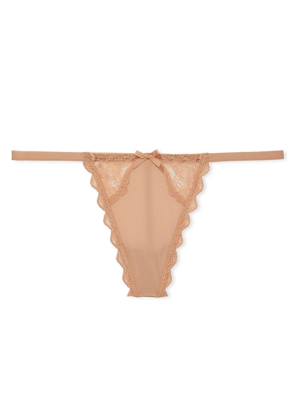 Трусики Victoria's Secret Dream Angels S Бежевый (000235968SERS)