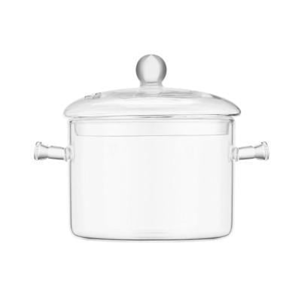 Кастрюля стеклянная Edenberg жаростойкая боросиликатное стекло 2 л (26155422) Кастрюля стеклянная Edenberg жаростойкая боросиликатное стекло 2 л (26155422)