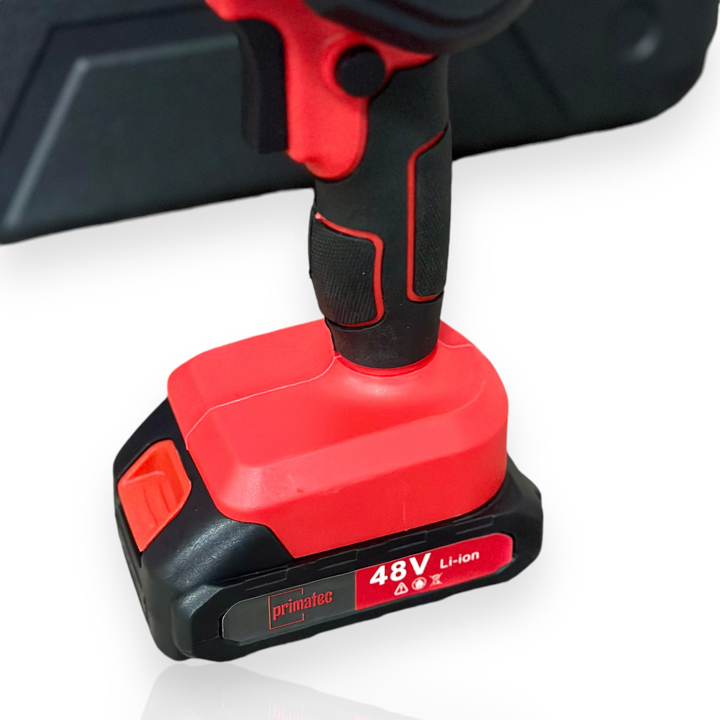 Комплект Primatec пилка акумуляторна ланцюгова міні та садовий секатор акумуляторний у пластиковому кейсі - фото 16