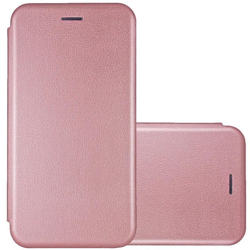 Кожаный чехол (книжка) Classy для Xiaomi Redmi 9C Rose Gold - фото 1