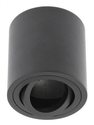Светильник/корпус Aveiro GTV потолочный/регулируемый угол/накладной Black (12298237)