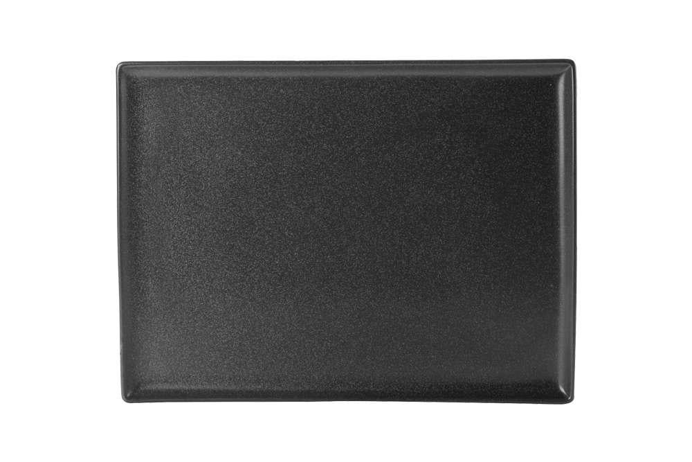 Тарілка прямокутна Porland Seasons 270х210 мм Black (358827.Bl)