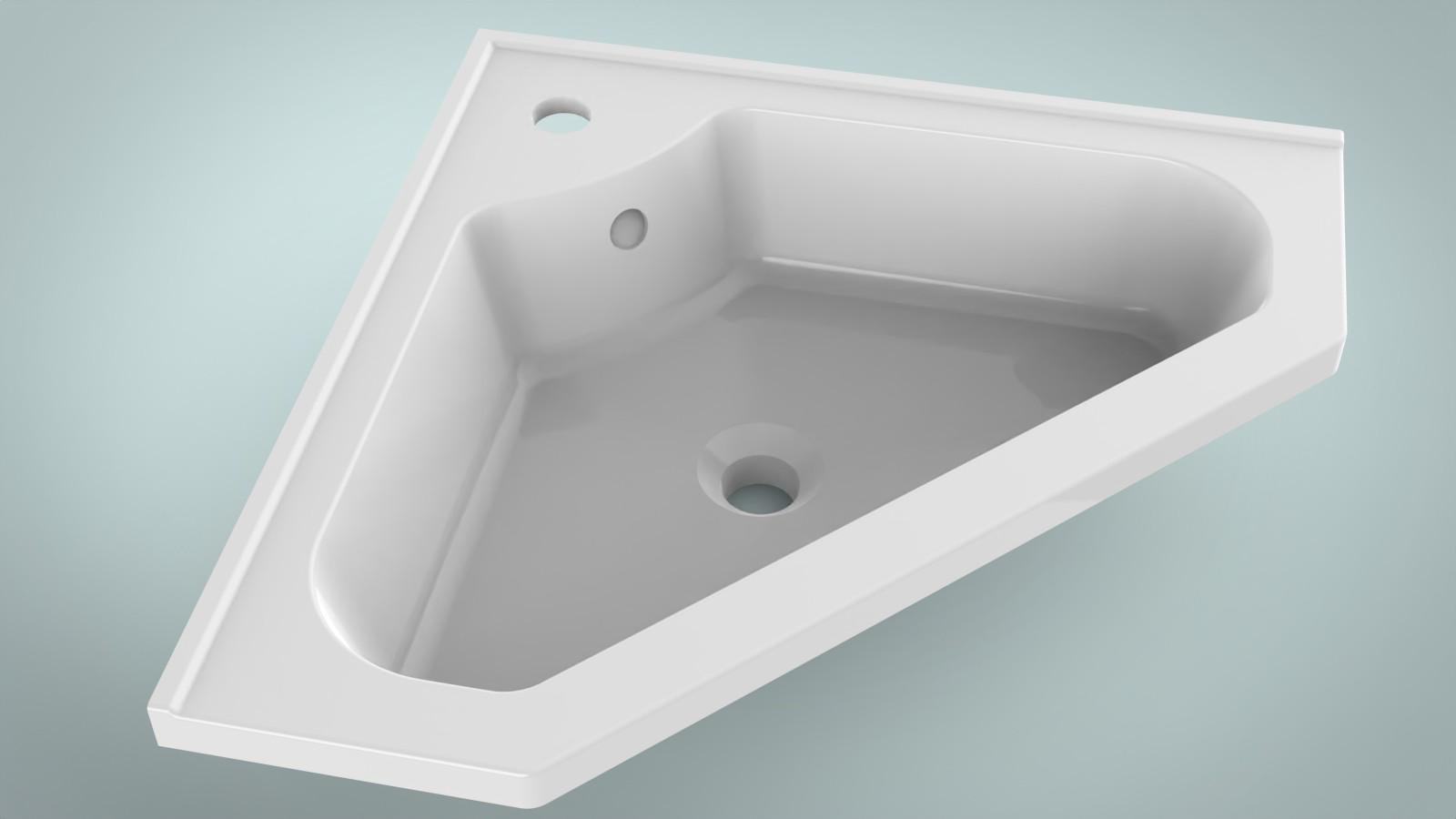 Умывальник Amidicon CUT 51х51 cм Белий (27983975) - фото 2 Умывальник Amidicon CUT 51х51 cм Белий (27983975) - фото 2