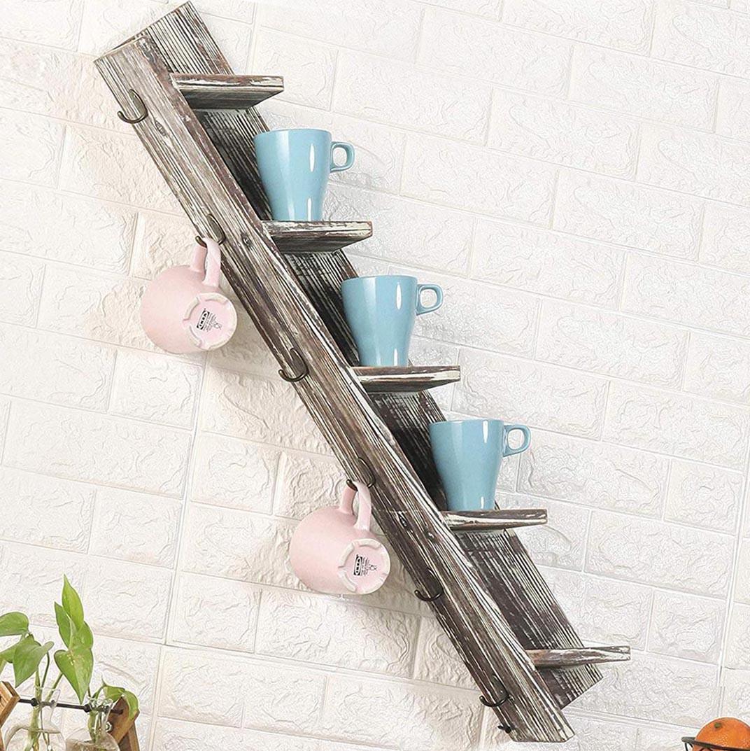 Полка для кружек из дерева Веди Браш (СДК-001022)