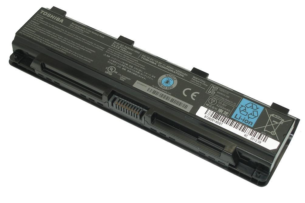 Аккумулятор для ноутбука Toshiba PA5024U Satellite C800 11,1 V 4200 mAh (008583)