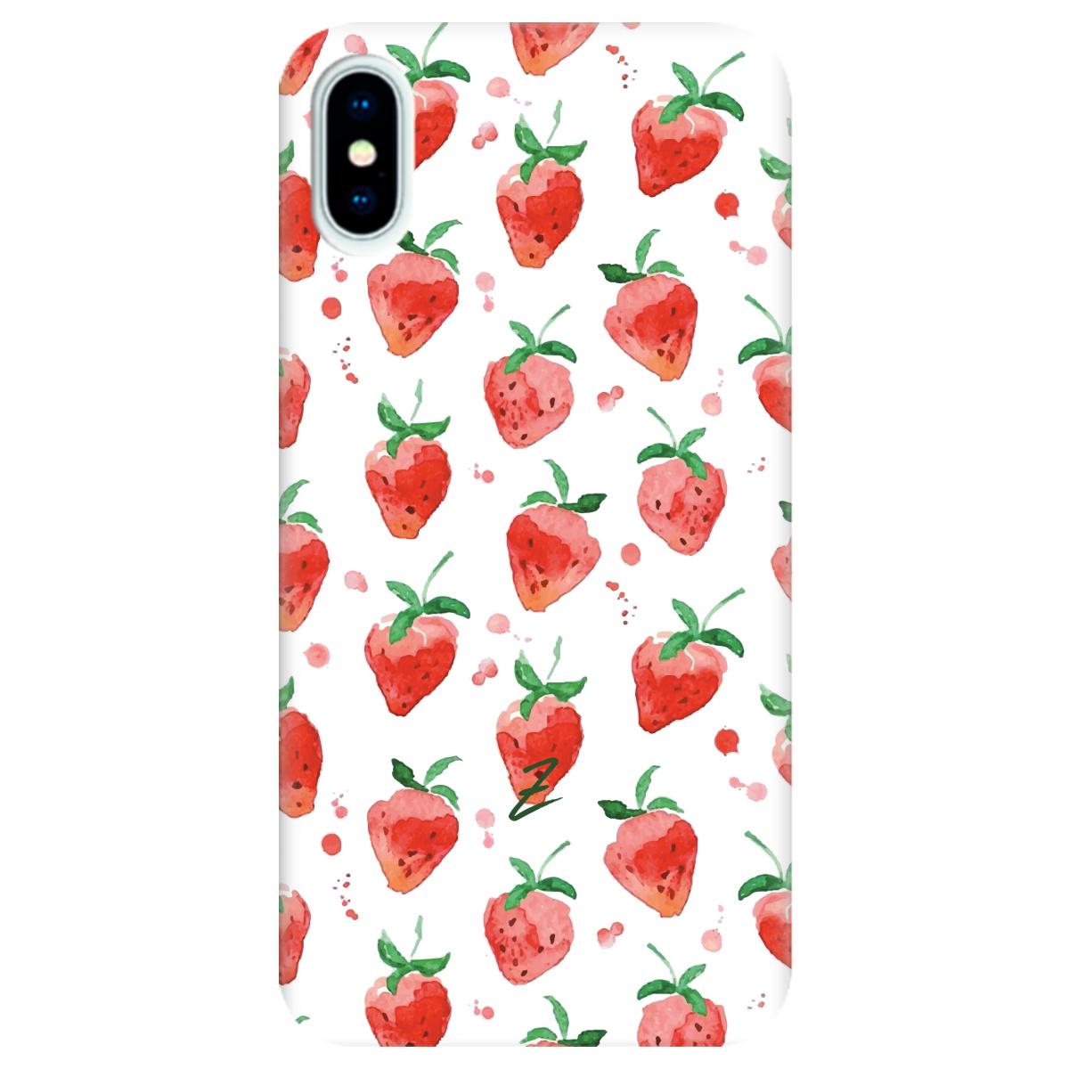 Силиконовый чехол Zorrov для Apple iPhone X - Berry (10290050153033566)