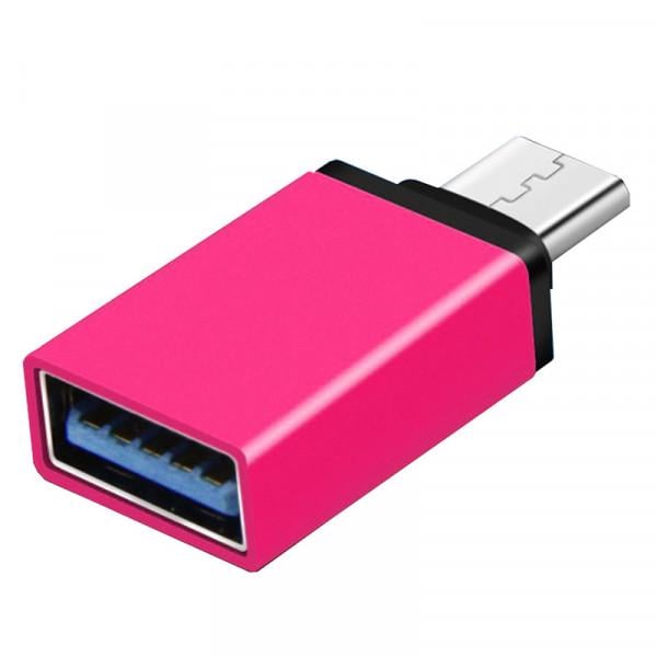 Переходник Kingda S0903 OTG USB3.1 Type-C USB3.0 AF для зарядки устройств Розовый (579165) Переходник Kingda S0903 OTG USB3.1 Type-C USB3.0 AF для зарядки устройств Розовый (579165)