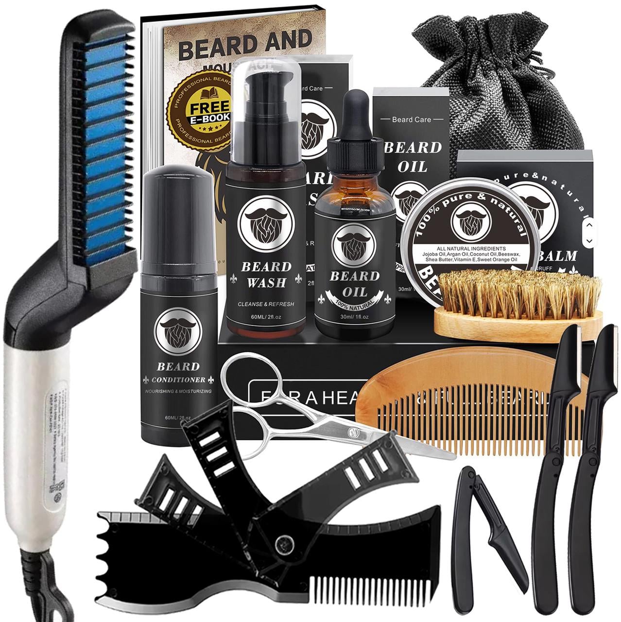 Набор по уходу за бородой Beard 12+ (303077+49+50) Набор по уходу за бородой Beard 12+ (303077+49+50)