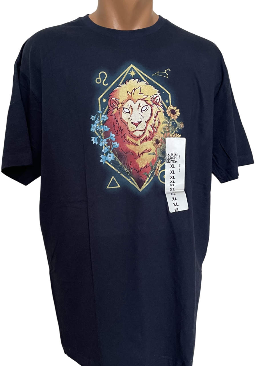 Футболка унісекс TeeTurtle бавовна Темно синій (28307677)