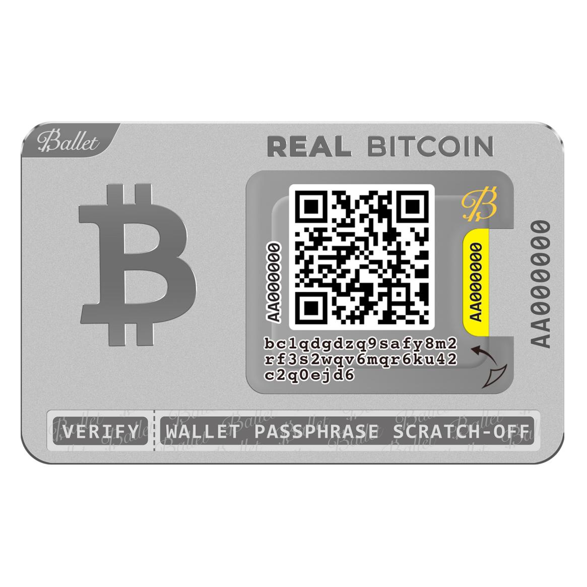 Крипто-кошелек аппаратный Ballet REAL Series Bitcoin с поддержкой NFT (B07YL1R8QX) - фото 1