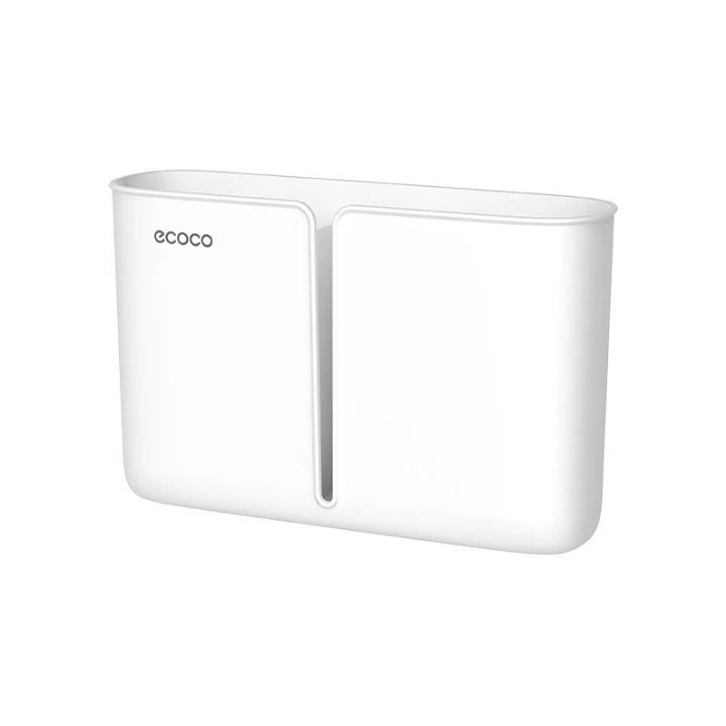 Органайзер ECOCO для хранения мусорных пакетов Белый (25763780)