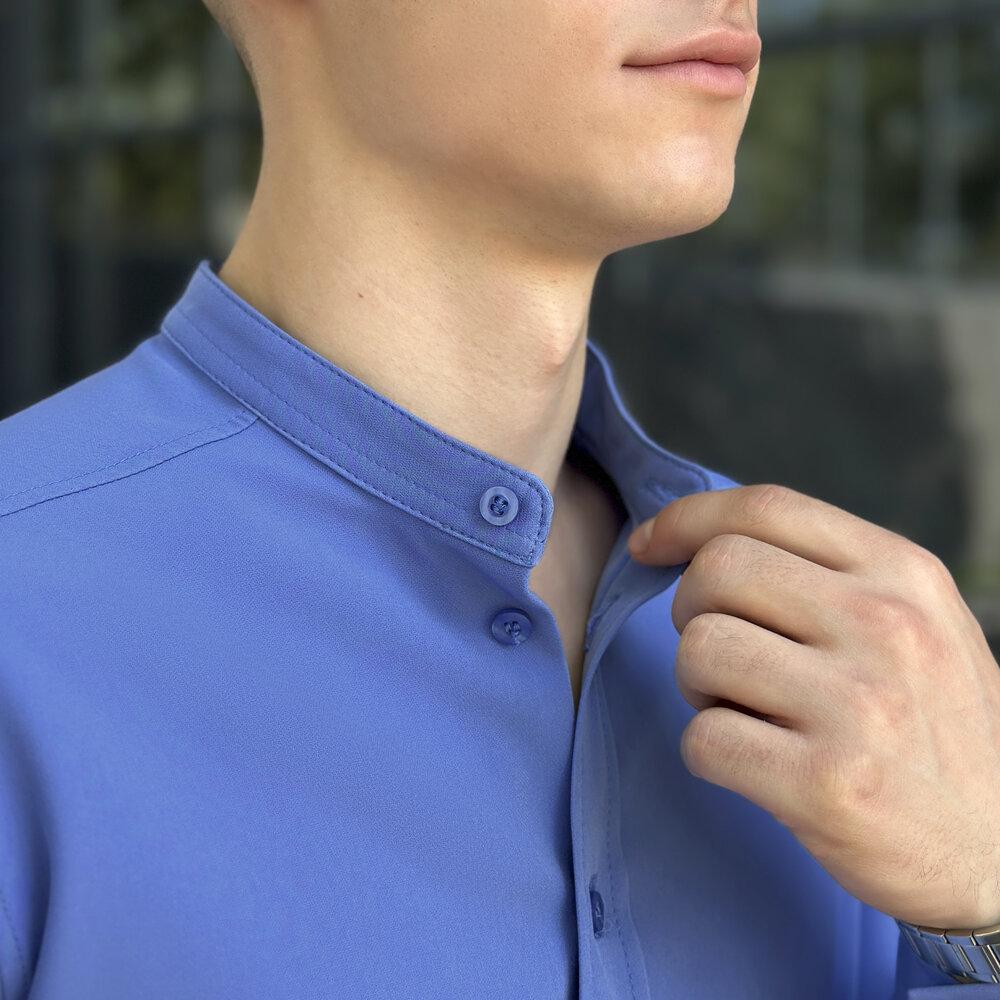 Сорочка чоловіча класична Pobedov Legend M Блакитний (26198/4/2) - фото 2 Сорочка чоловіча класична Pobedov Legend M Блакитний (26198/4/2) - фото 2