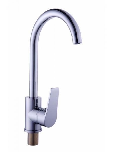 Смеситель для кухни Bravo Domino Blitz 203L на гайке (110737)