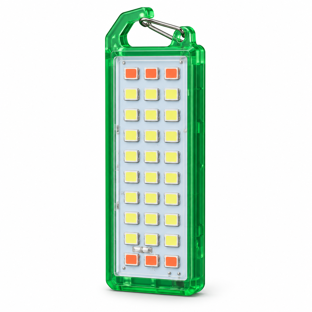 Фонарик 30LED USB с красным сигнальным светом Зеленый (LM-225-035Z)