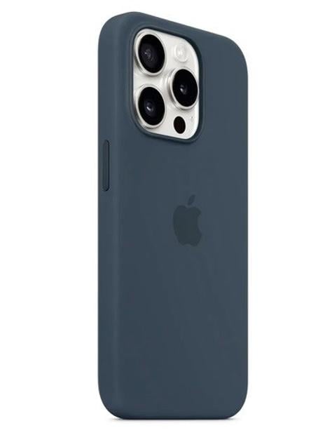 Чохол-накладка Apple iPhone 15 Pro Max Apple Silicone Case MagSafe Storm Blue