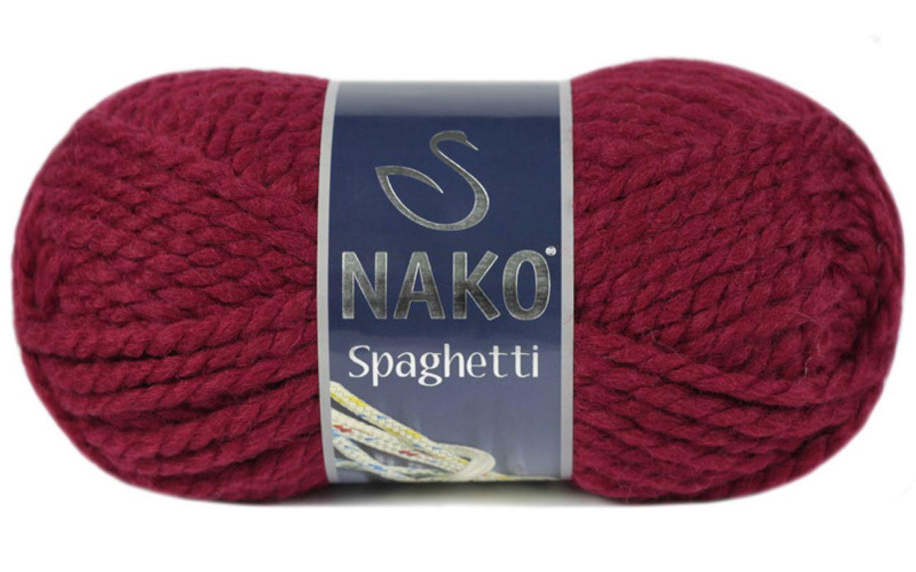 Пряжа Nako Spaghetti 3630 Фуксия (7190)