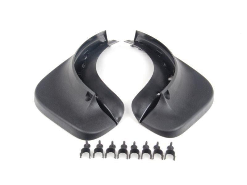 Брызговики автомобильные для Volkswagen Touareg 02-10 пластиковые Черный (7L0075101A)