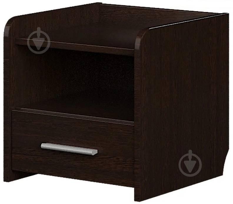 Тумба прикроватная Эверест Т-1 венге темный  (EVR-2358)