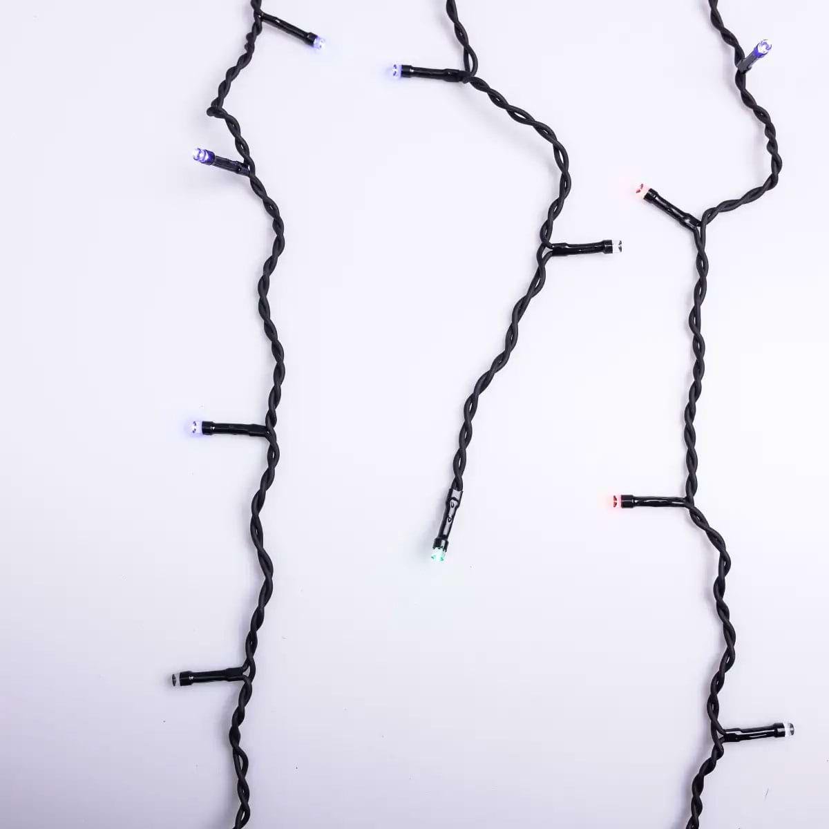 Гірлянда вулична Бахрома 50MBML 50 м 840 LED Чорний/Мультиколор (29912619) - фото 5 Гірлянда вулична Бахрома 50MBML 50 м 840 LED Чорний/Мультиколор (29912619) - фото 5