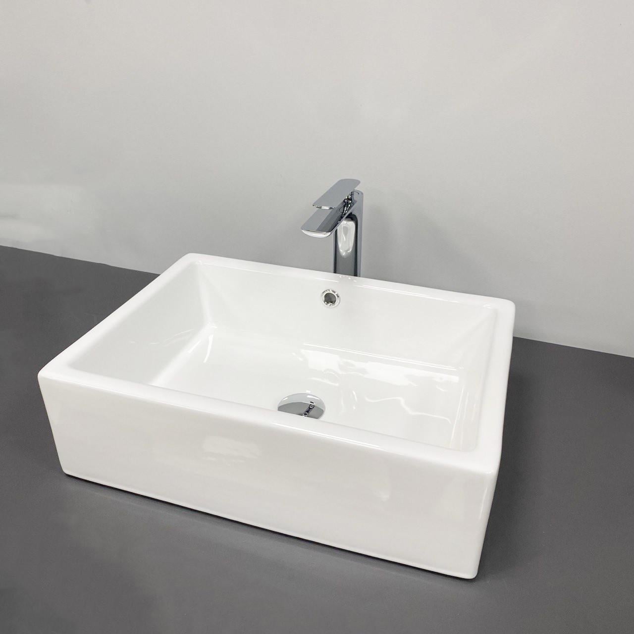 Умивальник VBI CASTELLO накладний White (2958591994)