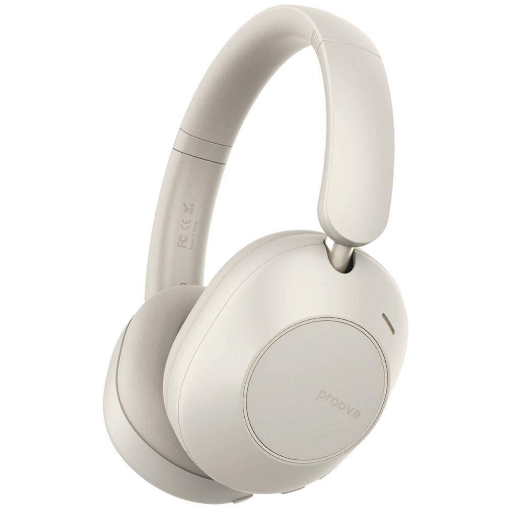 Навушники бездротові Proove Silence 3D with ANC Beige - фото 1 Навушники бездротові Proove Silence 3D with ANC Beige - фото 1