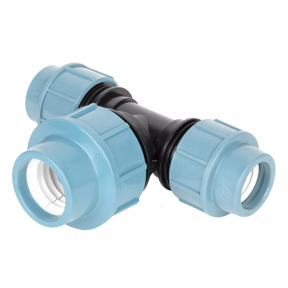 Тройник редукционный ITAL полиэтиленовый 32x40x32 мм с выходом на больший диаметр (SQ-1002749) - фото 2 Тройник редукционный ITAL полиэтиленовый 32x40x32 мм с выходом на больший диаметр (SQ-1002749) - фото 2