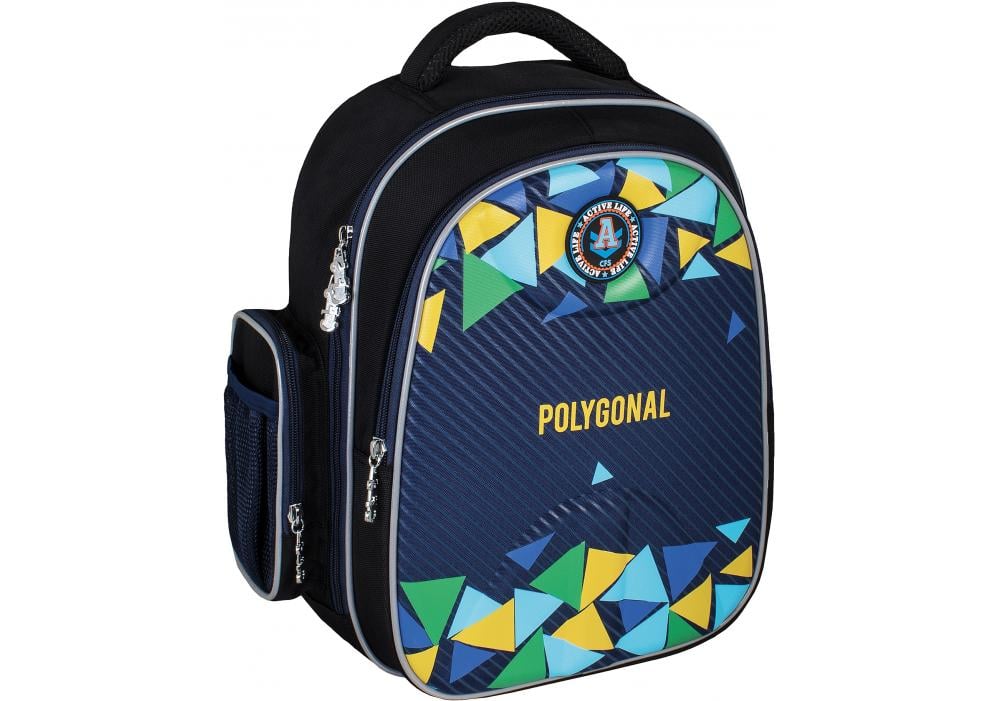Рюкзак школьный Cool For School Polygonal 15" EVA фасад (CF86091)