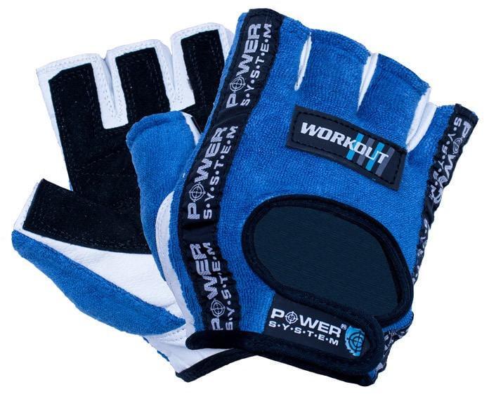 Рукавички для фітнесу Power System PS-2200 Workout M Blue (3019792839) Рукавички для фітнесу Power System PS-2200 Workout M Blue (3019792839)