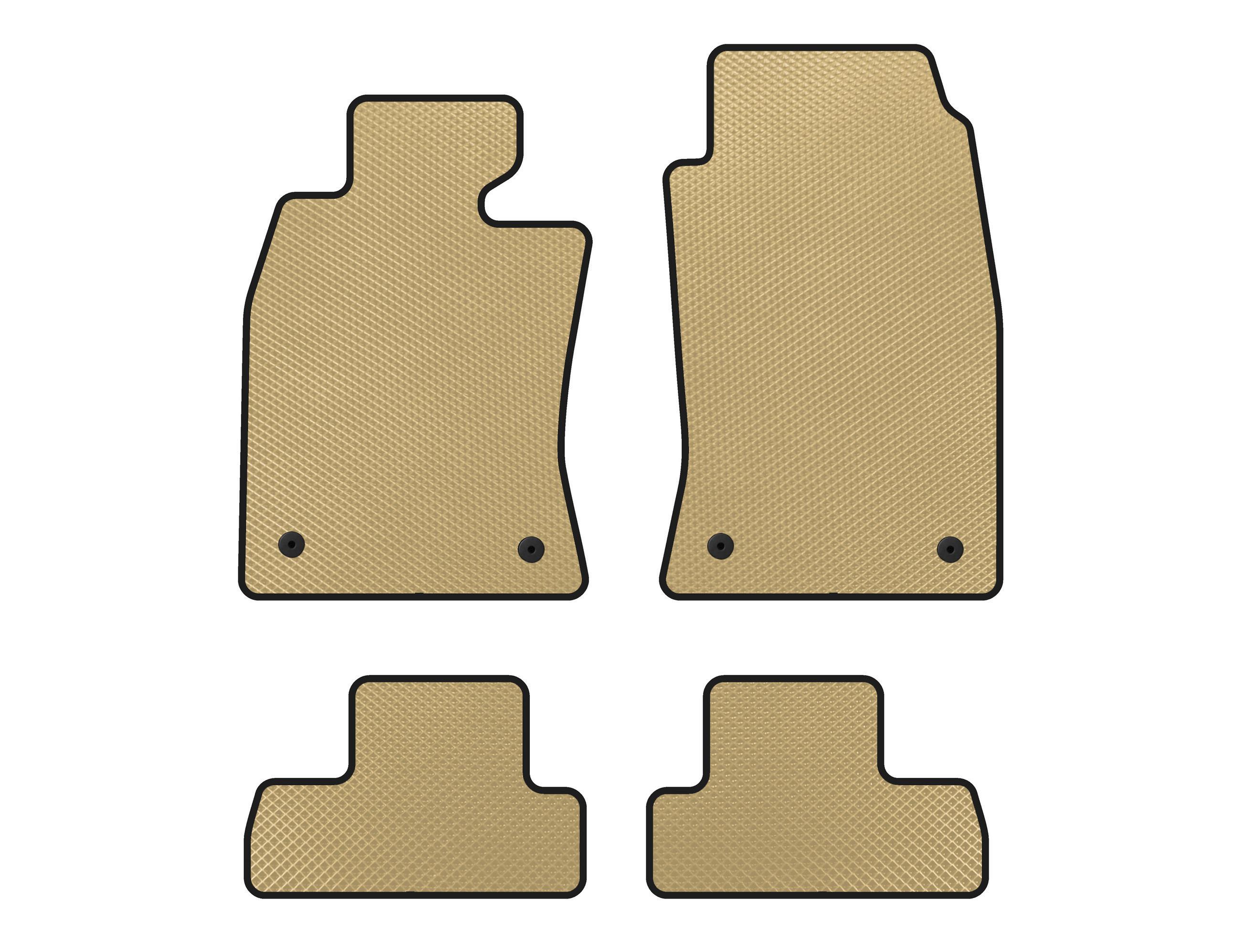 Коврики EVA Digital Designs для Mini Cooper R50/52/53 2000-2006 гг. Бежевый (138882)