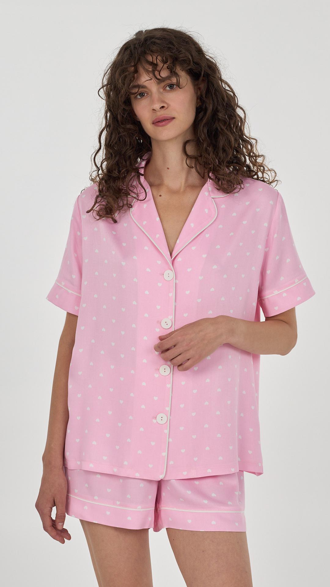 Пижама женская Ellen Pink love lpb 5372/09/01 S Розовый Пижама женская Ellen Pink love lpb 5372/09/01 S Розовый