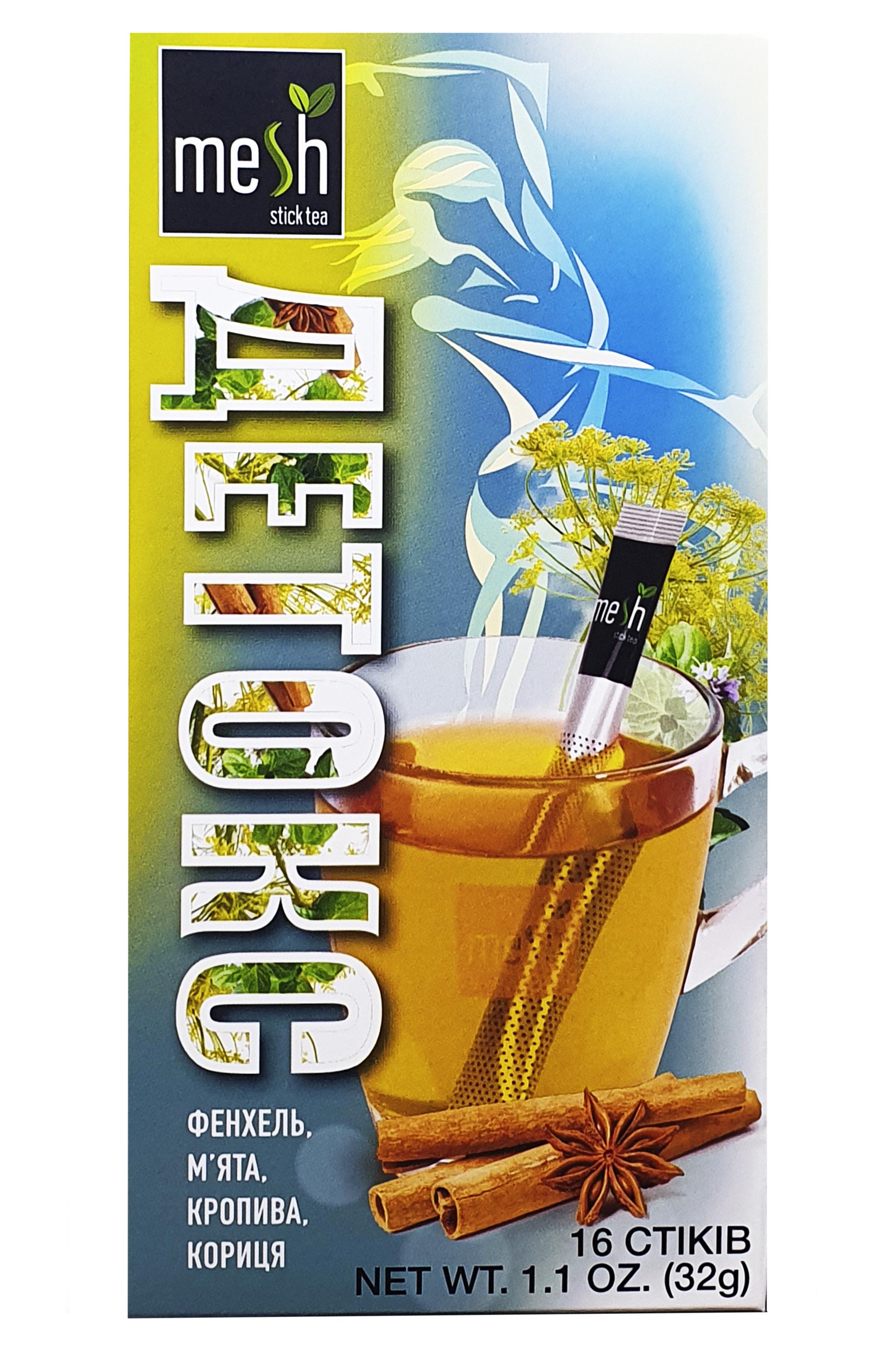 Чай трявяной Mesh ДЕТОКС в пакетиках 16 шт. по 2 г (58917) - фото 3 Чай трявяной Mesh ДЕТОКС в пакетиках 16 шт. по 2 г (58917) - фото 3