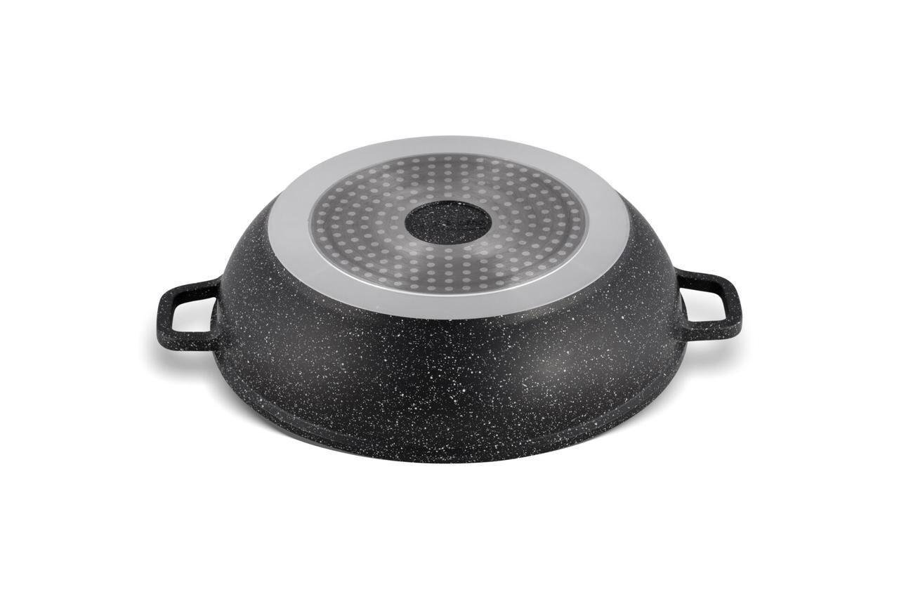 Котел-жаровня Edenberg EB-8134 с мраморным антипригарным покрытием 3,3 л 28 см - фото 3 Котел-жаровня Edenberg EB-8134 с мраморным антипригарным покрытием 3,3 л 28 см - фото 3