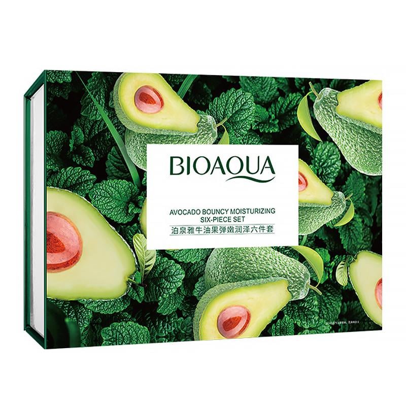 Набор по уходу за лицом Bioaqua Niacinome Avocado Elasticity Moisturizing с авокадо и ниацинамидом - фото 6