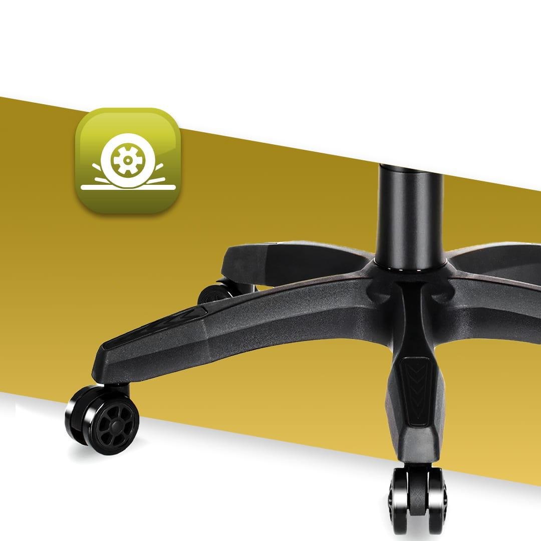 Крісло комп'ютерне Hell's HC-1007 Yellow (2425236120) - фото 5 Крісло комп'ютерне Hell's HC-1007 Yellow (2425236120) - фото 5