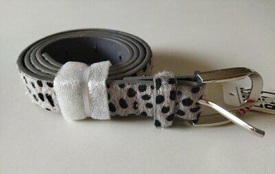 Ремінець жіночий Ladies Belt з пушком 85 см Сірий