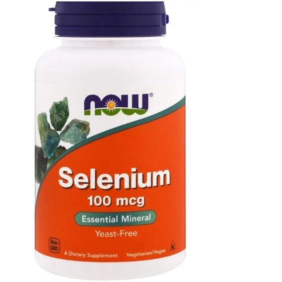 Комплекс Селен та Молібден NOW Foods Selenium 100 mcg 100 Tabs