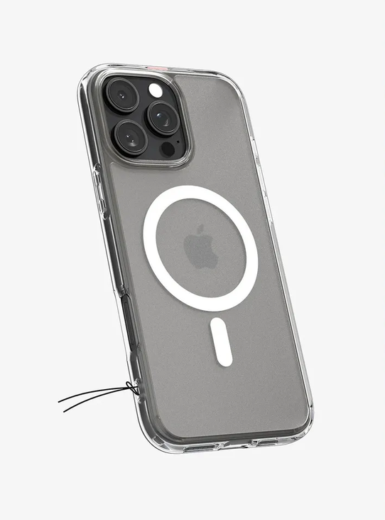 Чехол защитный Spigen Ultra Hybrid T MagFit для Apple iPhone 16 Pro Max с поддержкой MagSafe White