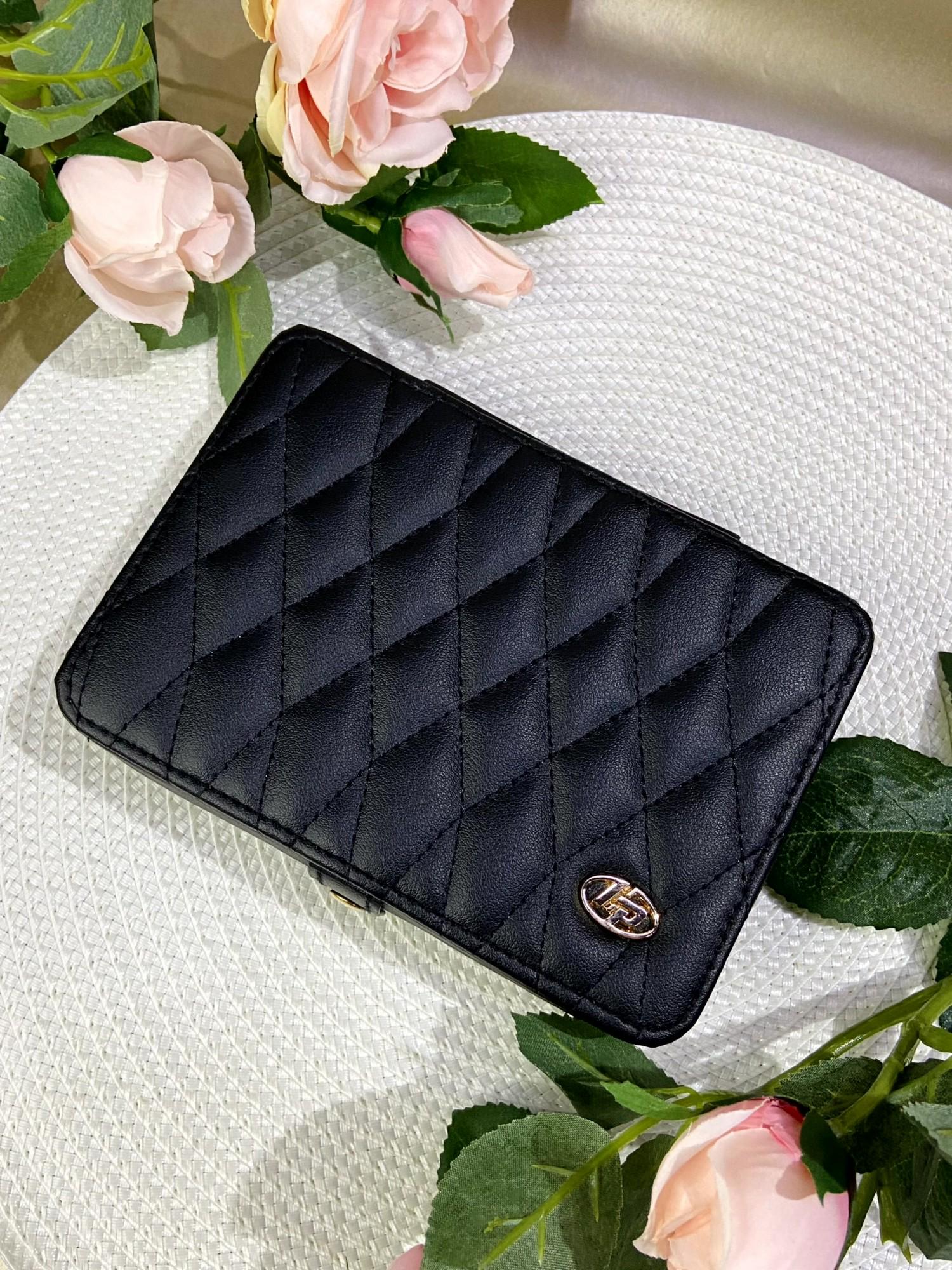 Шкатулка для украшений 18х12х6 см Черный