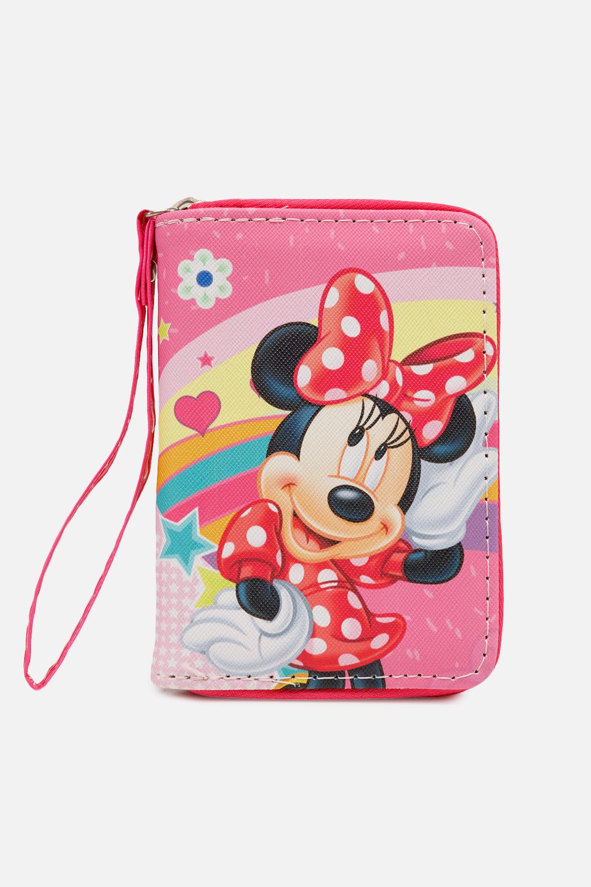 Кошелек для девочки ЦБ-00270773 Минни Малиновый (SKT001047195)