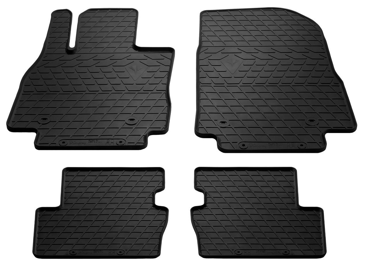 Коврики резиновые Stingray для Mazda 2 DJ 14- design 2016- 4 шт. (1011084)