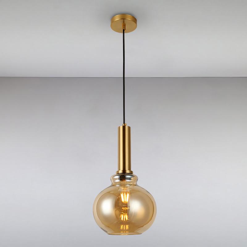 Люстра подвесная Light House LS-14870-1 BR Коричневый