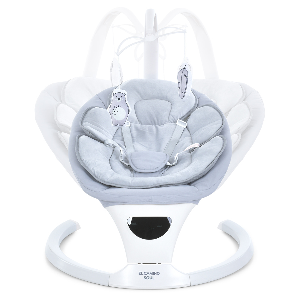 Центр заколисуючий El Camino ME 1175 SOUL з пультом керування Сірий - фото 8 Центр заколисуючий El Camino ME 1175 SOUL з пультом керування Сірий - фото 8