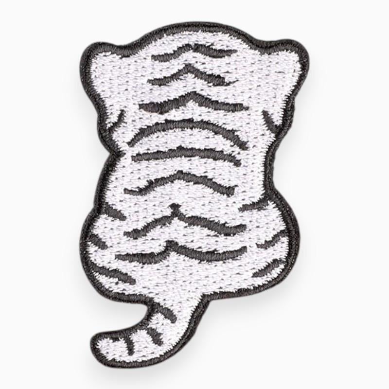 Аппликация Cute tiger самоклеящаяся 5,5х3,6 см 1 шт. Белый (АС5536ж02)
